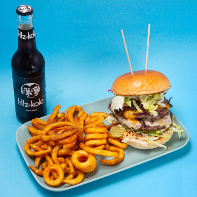 Image: Menü mit Curly Fries (M)