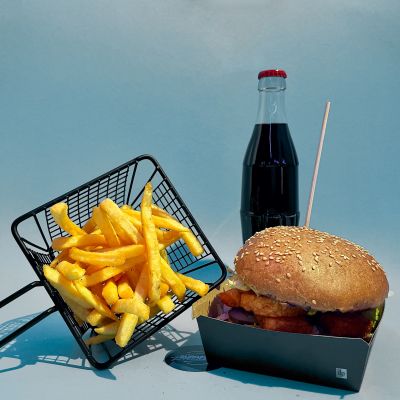 Image: Menü mit Pommes Frites (M)